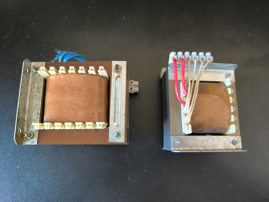 трансформатори за лампов усилвател 2х500В и за подгряване