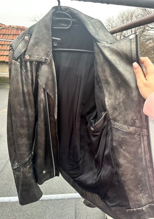 Кожено мъжко яке DIESEL