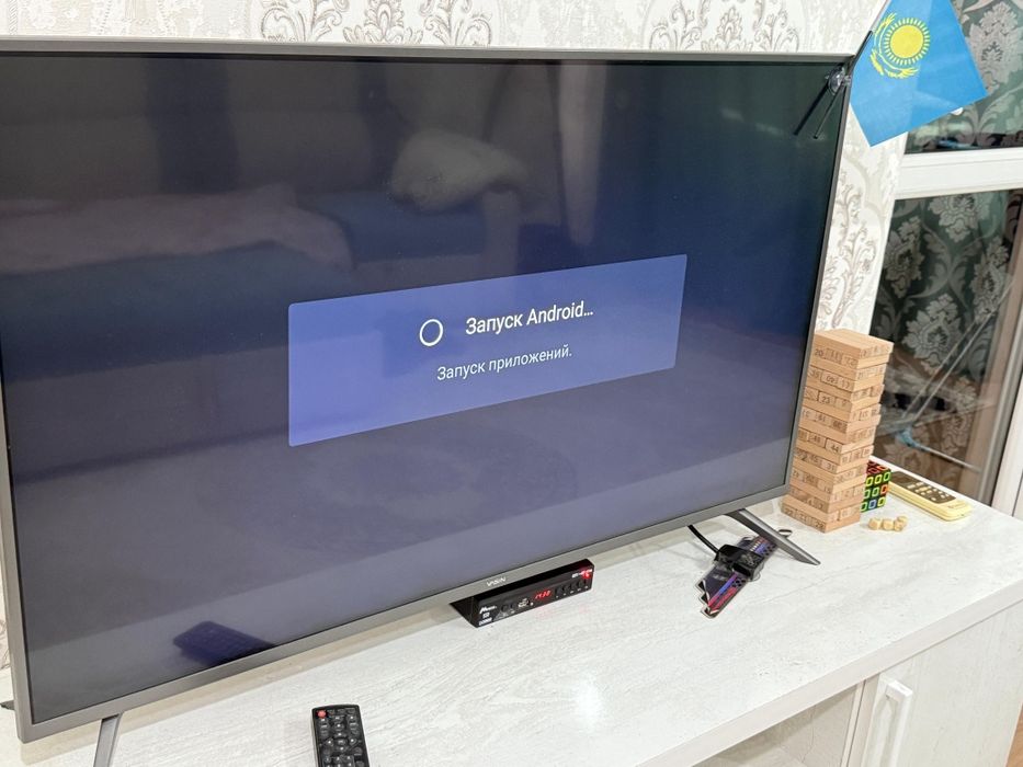 Продам smart tv android yasin 110см