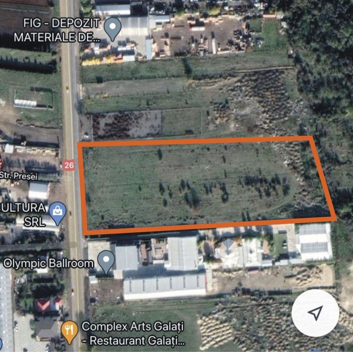 Teren De Vanzare  DN26 Traian Parc