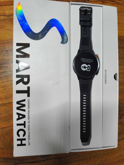 Унисекс Часовник Smart Watch AK90, Фенер, 1000mAh Батерия, 2 верижки