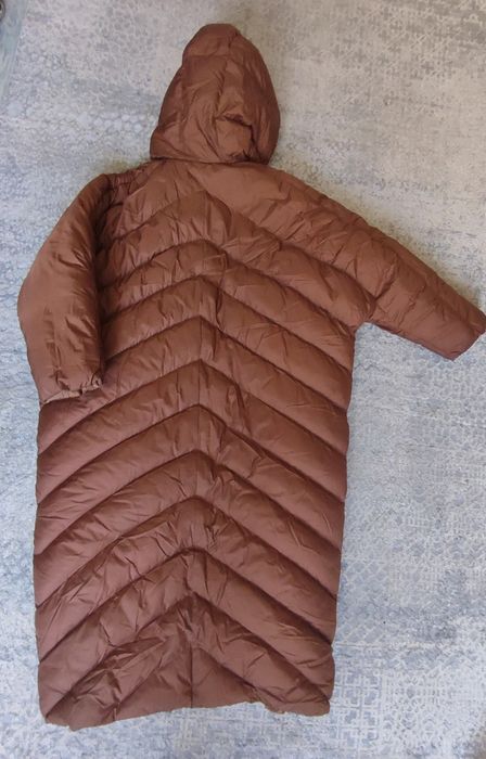 Пуховик плащ куртка зима