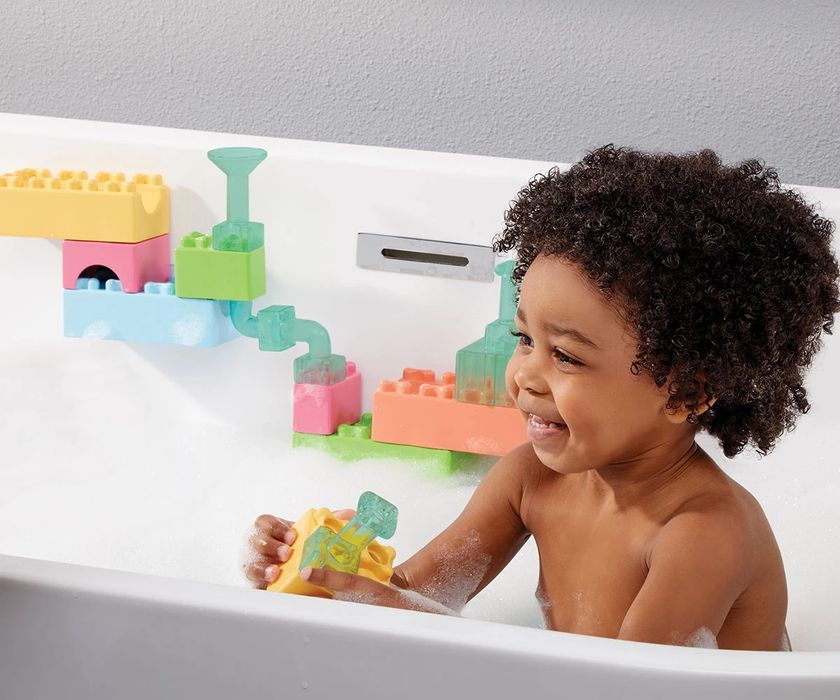 Бебешки конструктор Little Tikes, кубчета за разпръсване