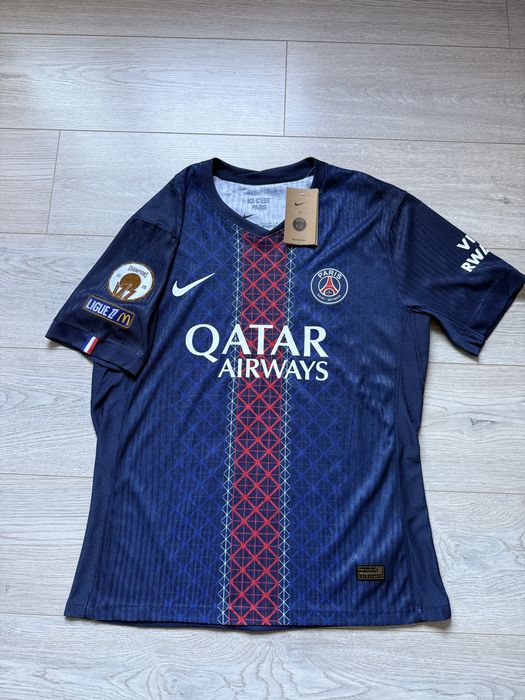Tricou Fotbal Paris Saint Germain Home 25/26–Desire Doue #14