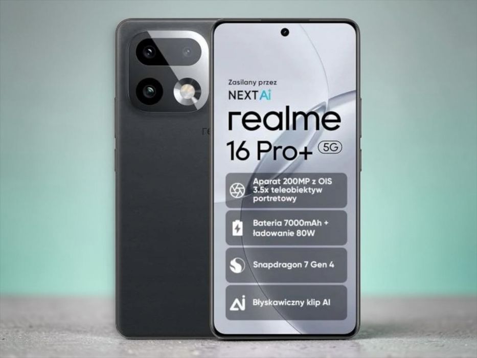 Realme 16 Pro+ 5G 12GB RAM 512GB ЧИСТО НОВ! Неразпечатан! 2г. Гаранция!