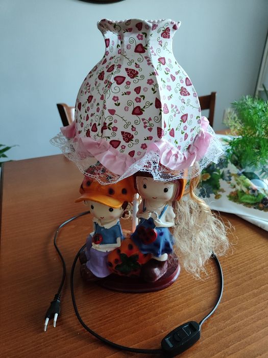 Детска нощна лампа с фигури