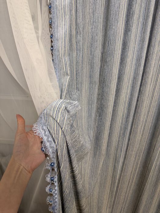 Продам шторы и тюль с гардинами