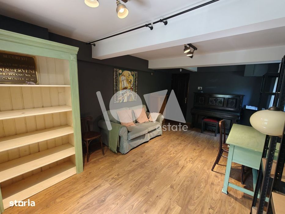 De închiriat - apartament 2 camere în vilă - demisol- Kiseleff - parc — fotografia 3