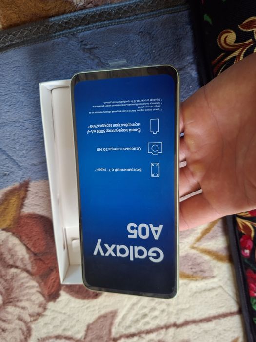Samsung Galaxy A05 holati idialni pachti yangi 128g