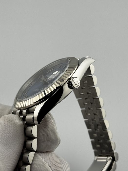 Rolex Datejust blue dial