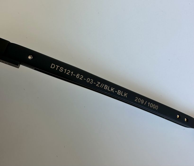 DITA MACH SIX Black Iron Black Rhodium Limited Edition Made in Japan -25%