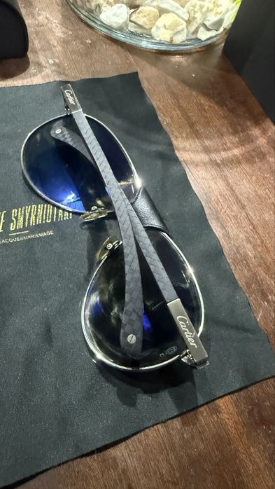 Cartier Santos Dumont Carbon Оригинални