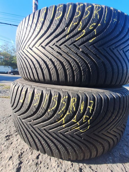 2 anvelope iarna 215/55r17 Michelin Montaj Gratis