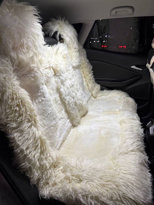 Натуральный мех комплект хамма сиденияга