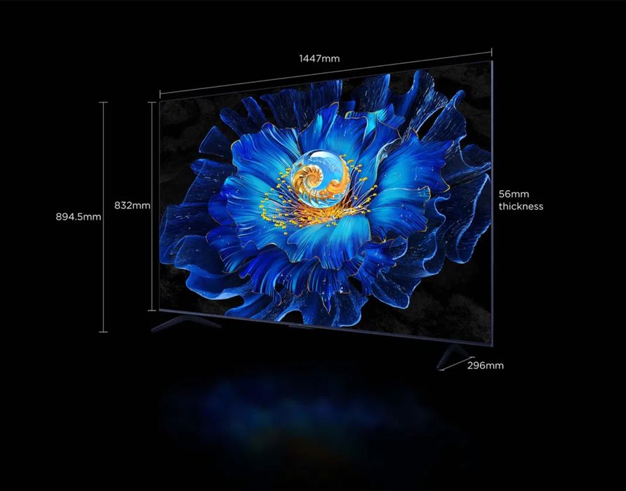 Телевизор TCL 65 C6KS PREMIUM QD-MiniLED 144Hz 2025 Доставка Бесилатно