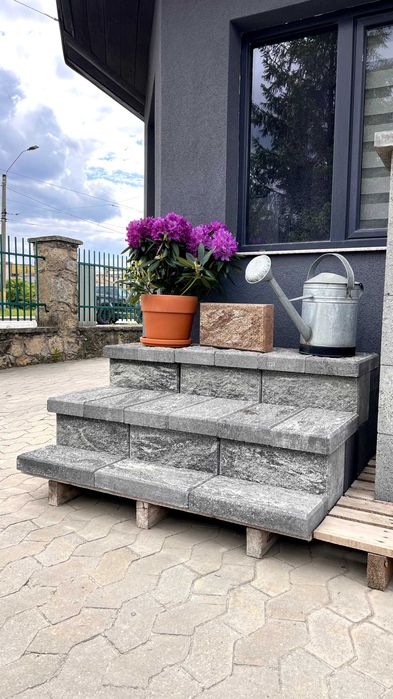 PROMO - Pavaj PREMIUM 6cm Taverna Fumuriu MIX Gri-Antracit