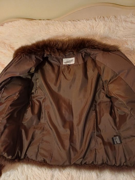 Geaca iarna, dama, puf, blana