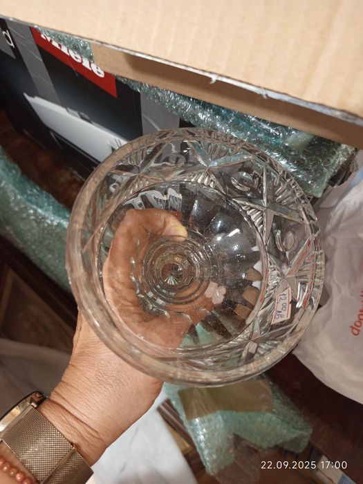 Кристалл и кристални чаши