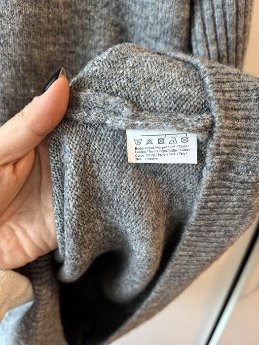 Rochie gri tricotată, călduroasă Pimkie