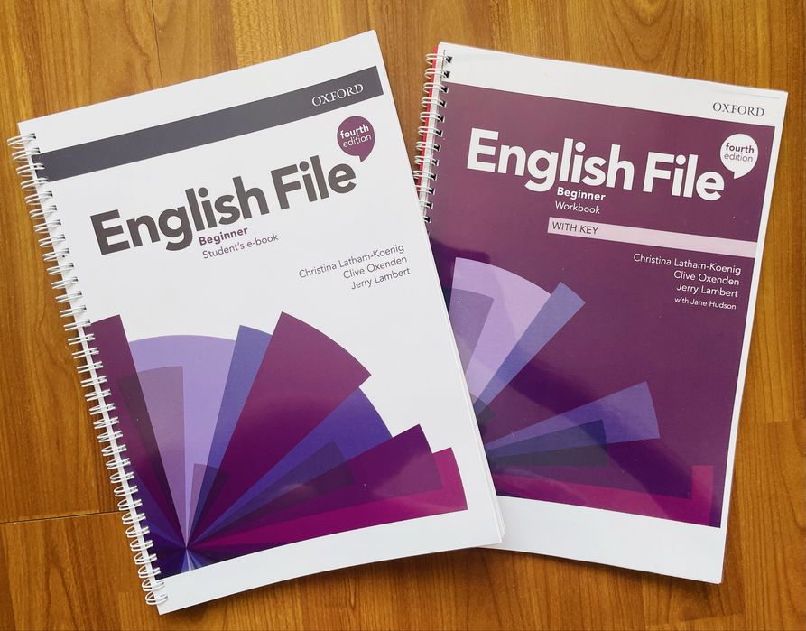 English file Beginner Fourth edition students book work book