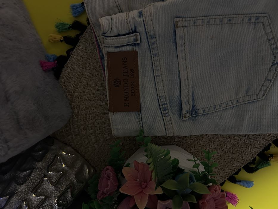 къса дънкова пола