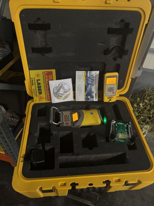 Spectra dg613G Nivela laser canalizare Topcon hilti leica