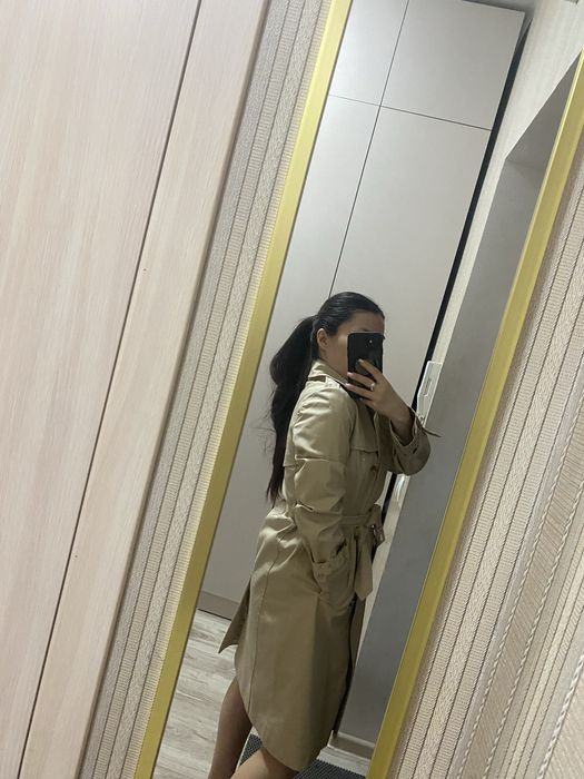Тренч плащ манго
