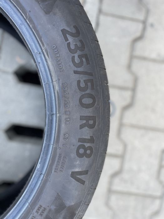 2x 235/50r18 CONTINENTAL PremiumContact 6