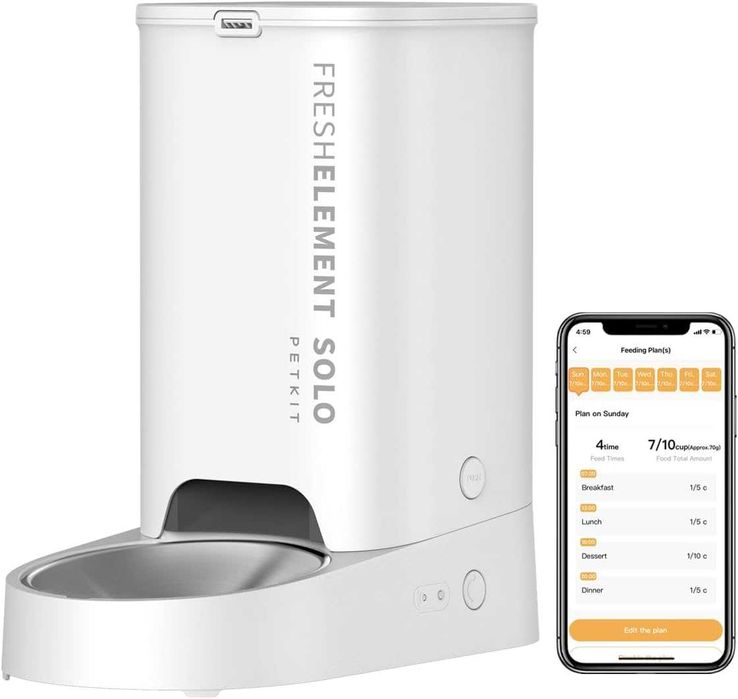 PETKIT Solo, feeder automat pisici 3L