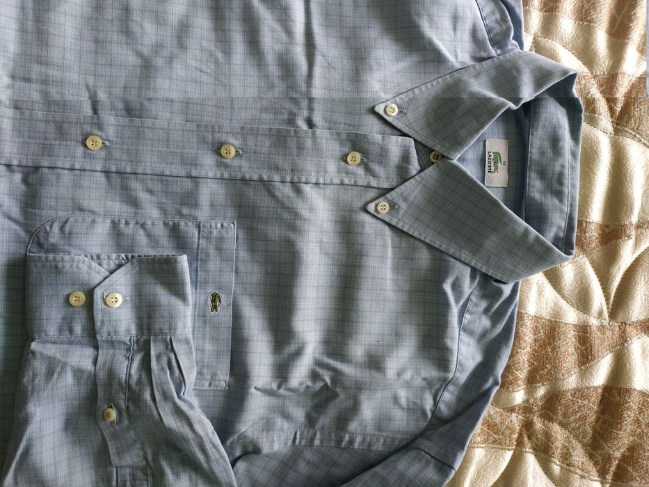 Оригинална мъжка риза, пуловер Timberland Georgio Armani и Lacoste