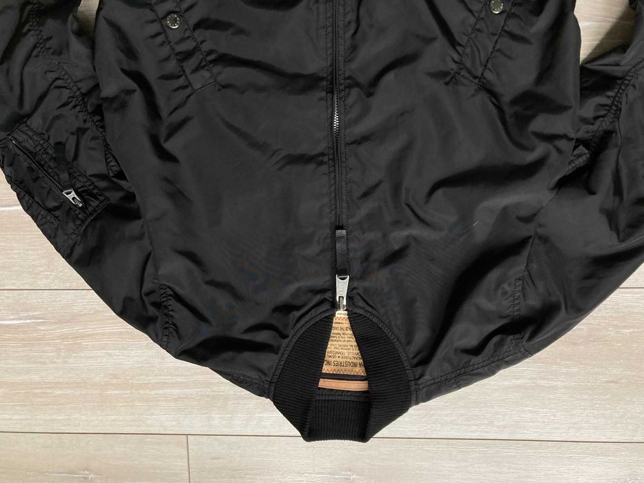 Alpha Industries bomber мъжко черно яке бомбер размер М