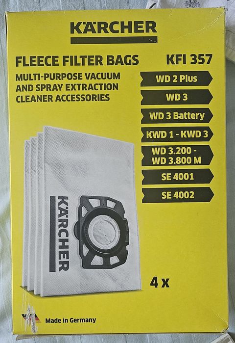 Мешки одноразывые для пылесоса