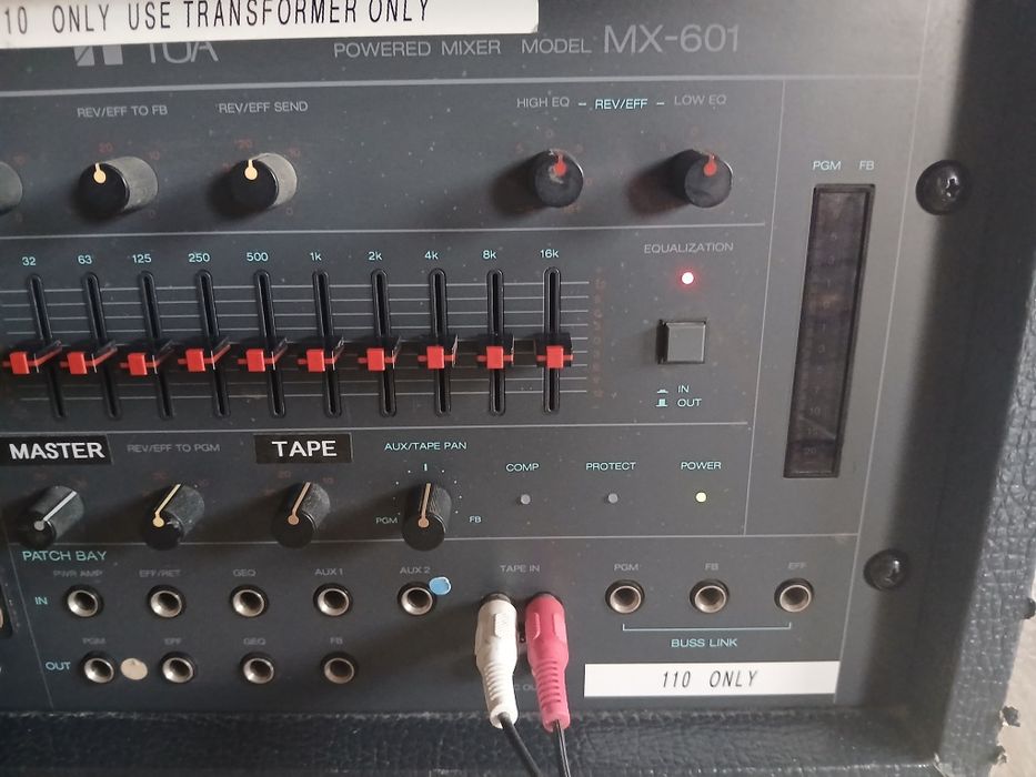 Amplificator vintage TOA 6canale