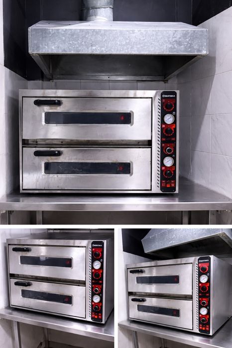 Печь для пиццы MATEXA двухъярусная