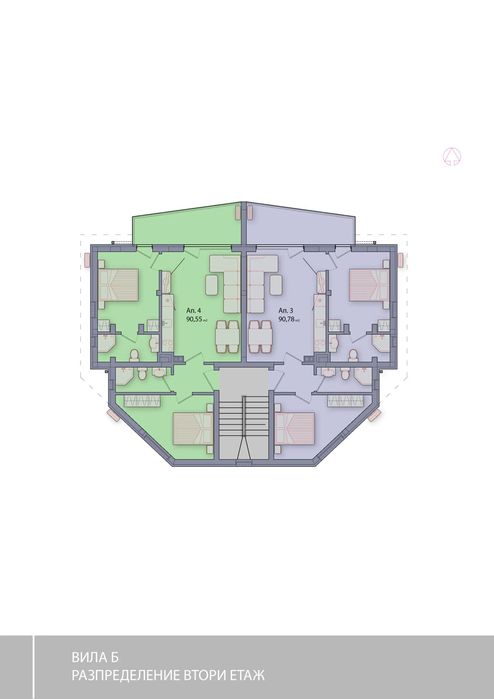 Продава се Тристаен апартамент в Бургас, Долно Езерово - 90 кв.м за 1912 €/кв.м - Снимка #6
