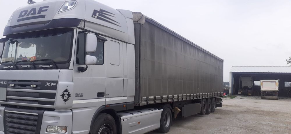 Vand Daf xf 105 460 cu semiremorca Humbaur