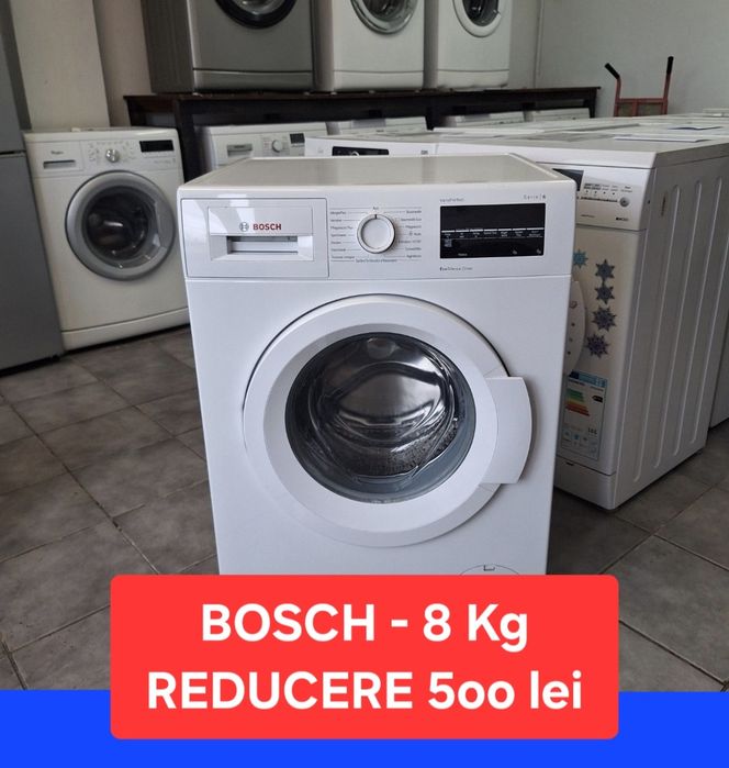 Bosch / 8 kg. REDUCERE 5oo lei.  WAT 28430/21
