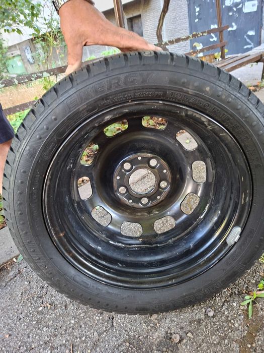 Желязна джанта с Резервна гума Michelin 15" за Мерцедес А170