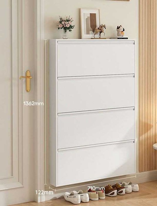 Обувной шкаф компактный и стильный / Ixcham va zamonaviy obuvnoy