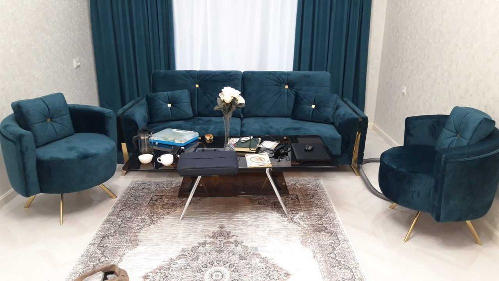 Yumshoq mebel ishlab chiqarish: kreslo/divan/pufik/oshxona burchaklari