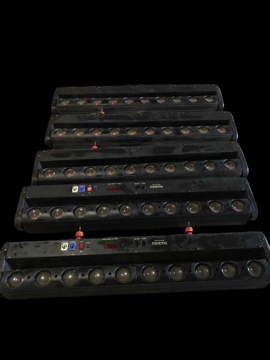 LED Beam Bar sahna chiraqlari -8 Linzali dinamik nur effektlari 5 ta