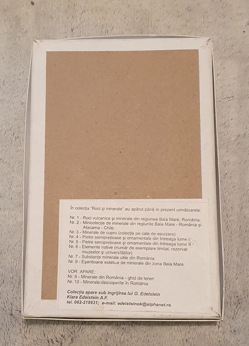 Minerale din BaiaMare si Atacama (chile)