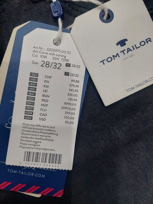 Blugi dama 28 Tom Tailor