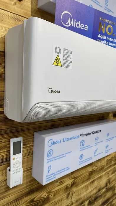 Кондиционер Midea ULTRAVIOLET - 12 000 Btu / İnverter Quattro