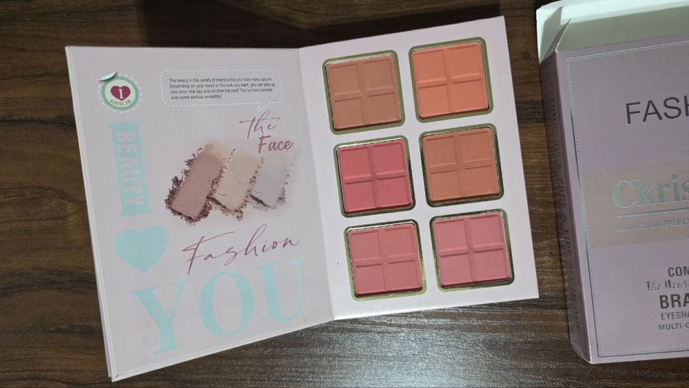 5-in-1 ko‘p funksiyali professional makiyaj palitrasi