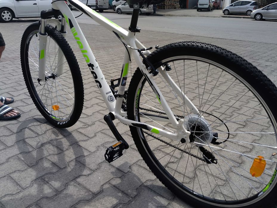 SPRINT Алуминиев велосипед 29" Velotec PRO бял/зелен