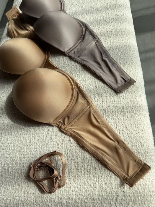 Комплект 2 бр. сутиени Lormar Super Push-Up Double Extra Bandeau - Нови!