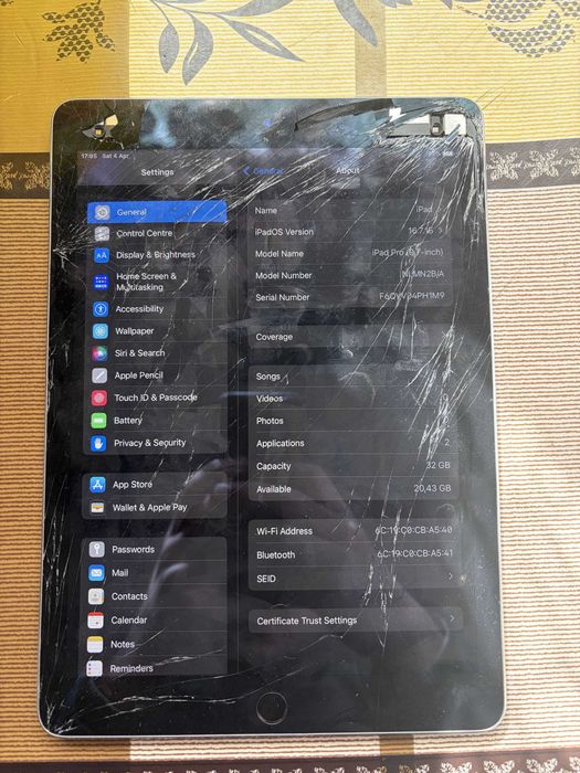 Vand iPad PRO 9.7 gen 1 (2016) 32gb / WiFi PIESE Rosiori de Vede