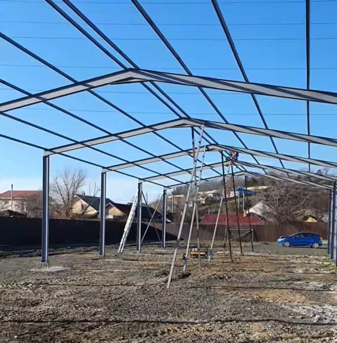 Hala metalica structura 12×25