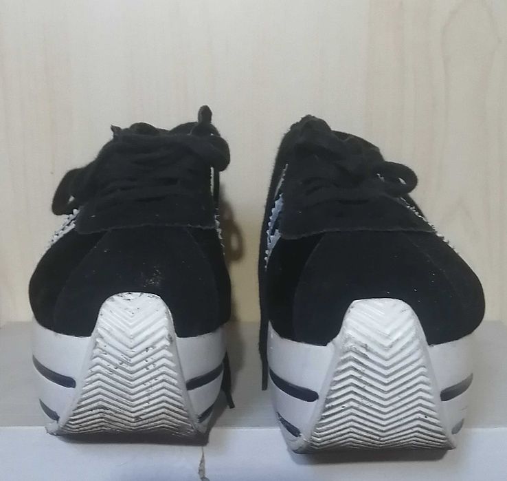 Adidasi cu platforma / talpa ortopedica negri